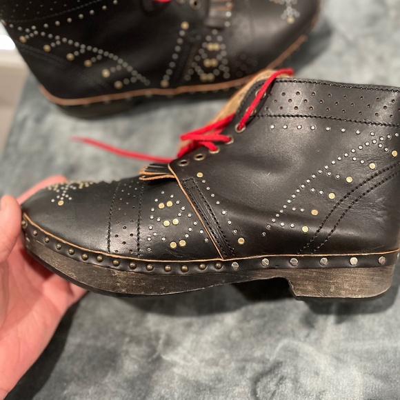 Burberry Black and Red Men\'s Clog Shoes main image 14